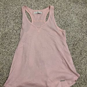 Pink abercrombie tank top
